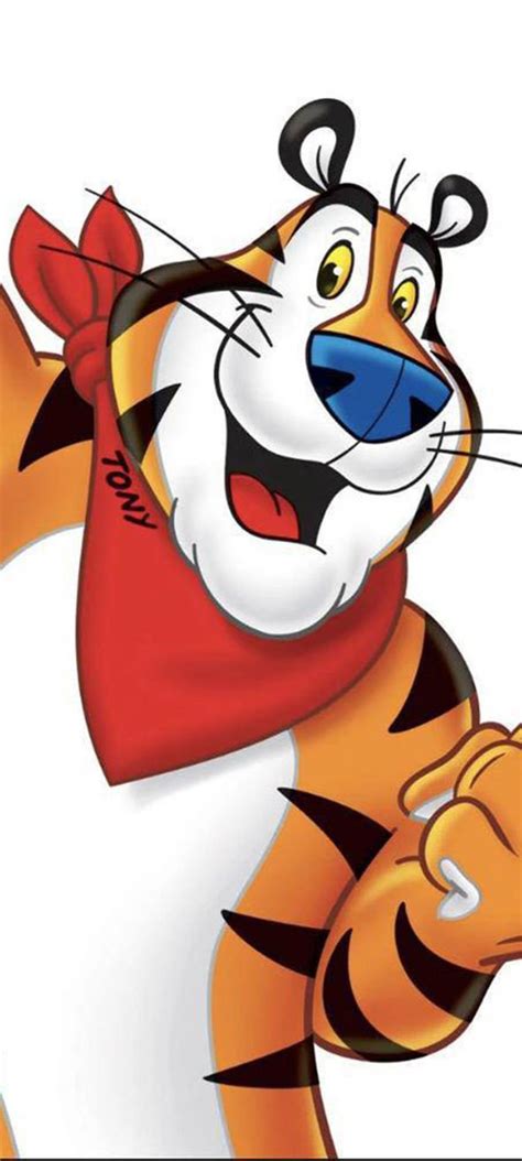 Tony the tiger mascot garb